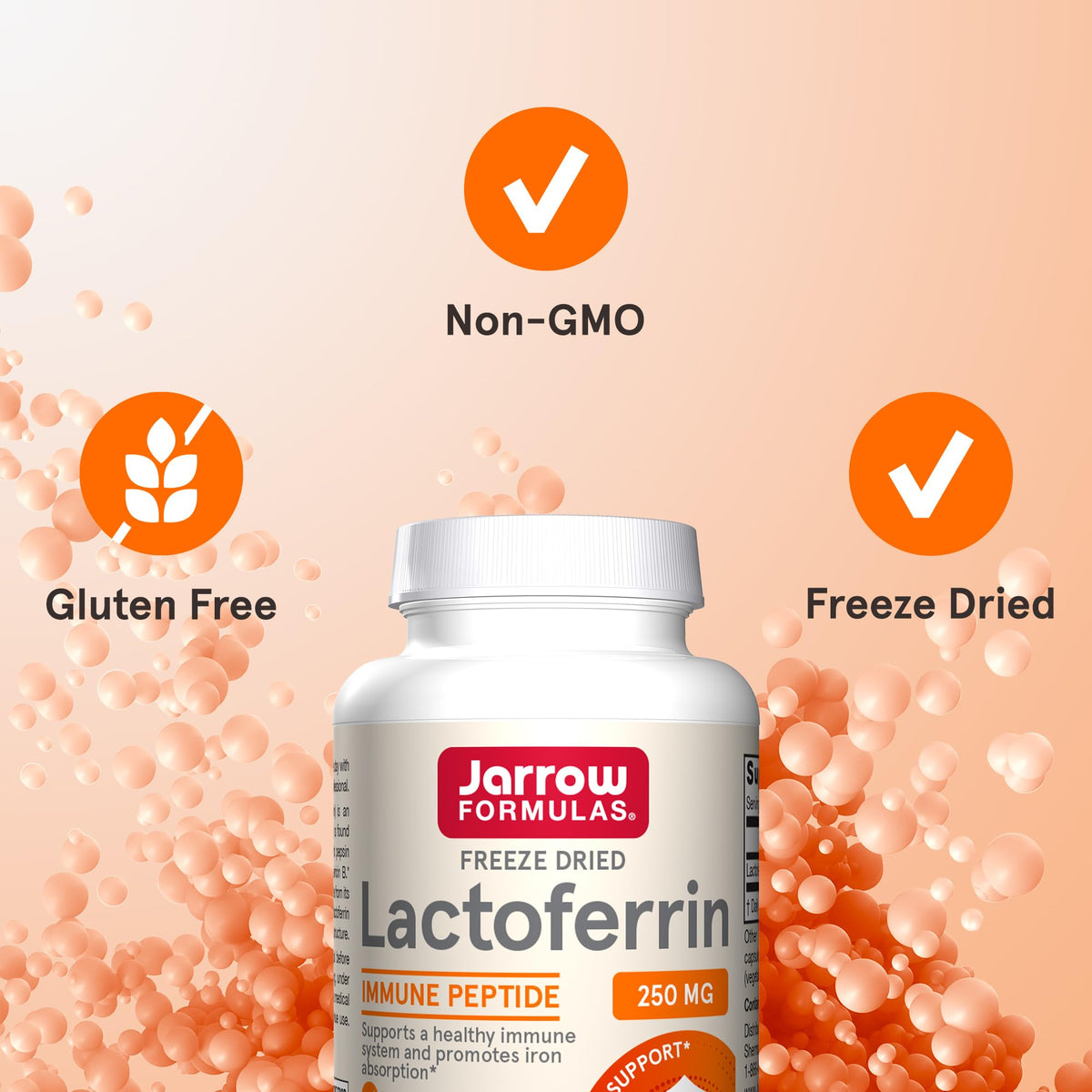 Lactoferrin Supplements 250 mg 30 Capsules R866429