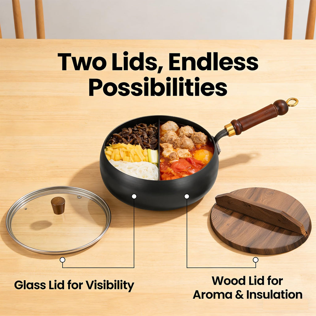 Cast Iron Skillet with Glass Lid C27009