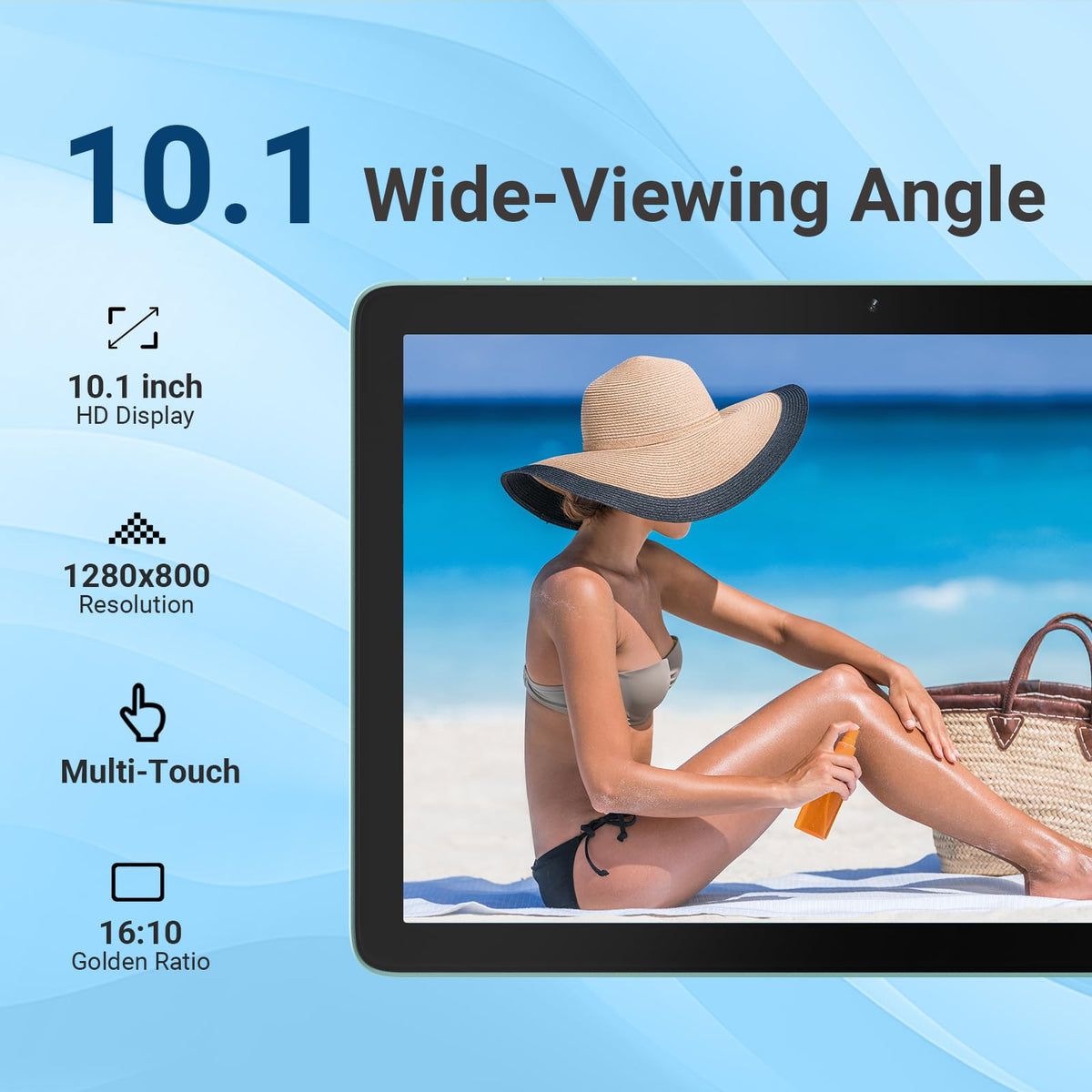 10.1" Android Tablet with Octa-core Processor 10GB RAM 64 GB ROM M559