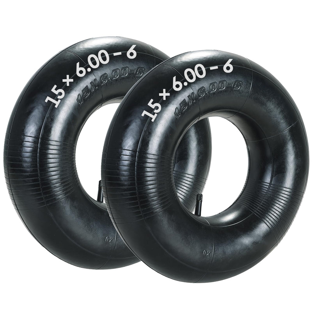 2 Pack 15 x 6.00-6" Inner Tubes with TR-13 Valve Stem N1823