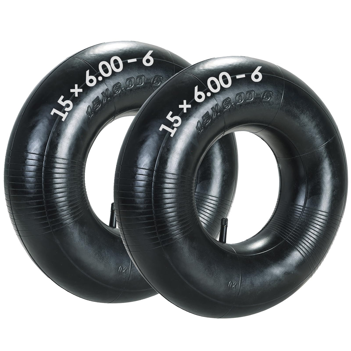 2 Pack 15 x 6.00-6" Inner Tubes with TR-13 Valve Stem N1823