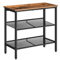 3-Tier Narrow End Table with Adjustable Shelves W41396