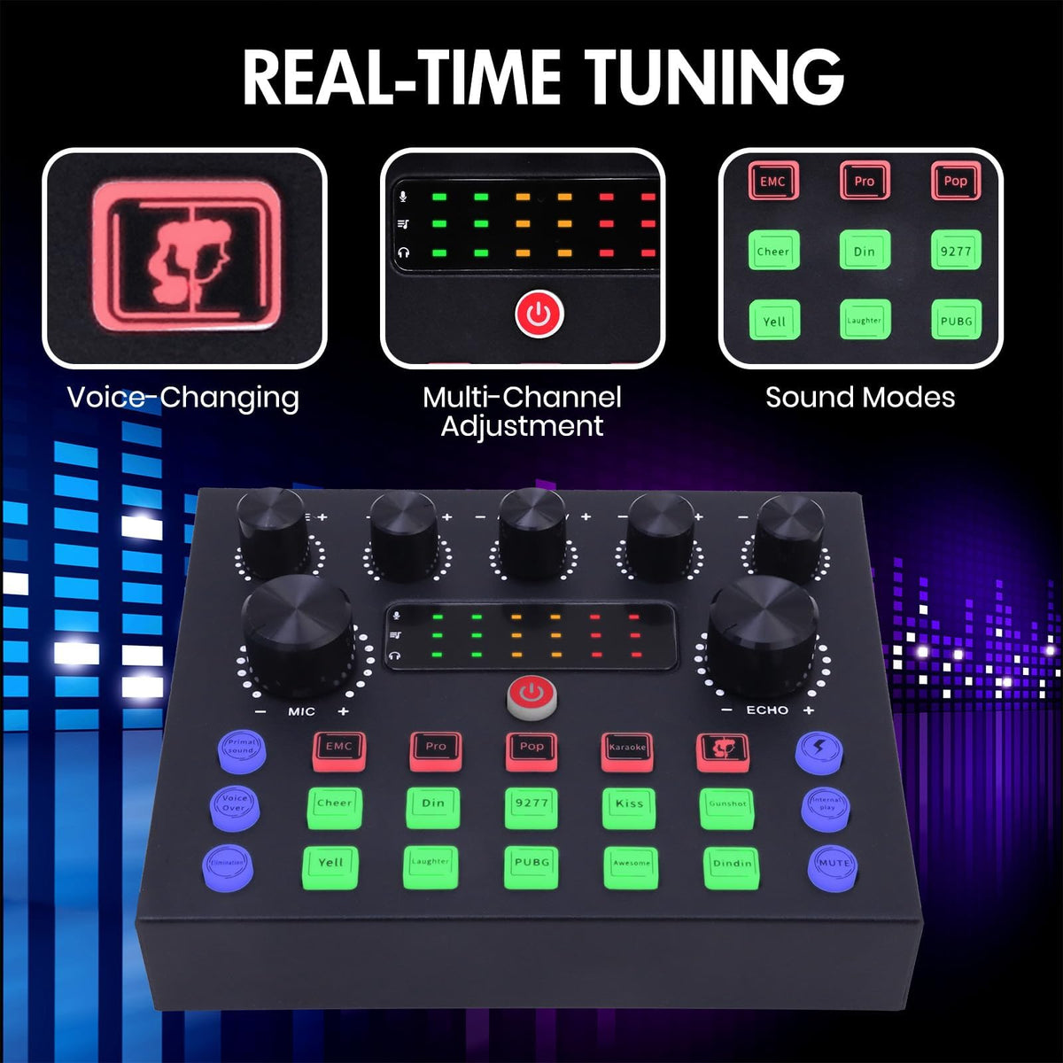 Podcast Equipment Bundle with Voice Changer O7944