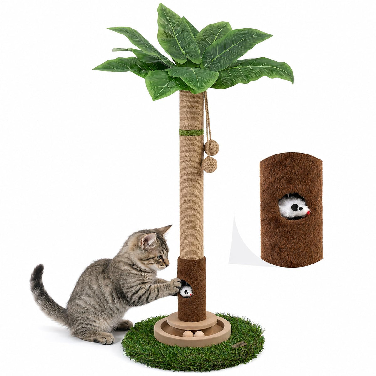 Tall Cat Scratching Post E901