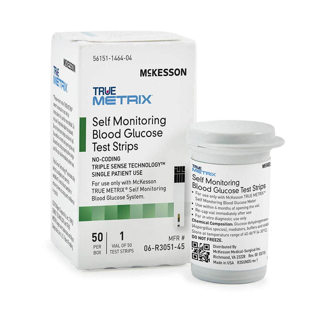 Blood Glucose Test Strips, 1200 Strips T7622