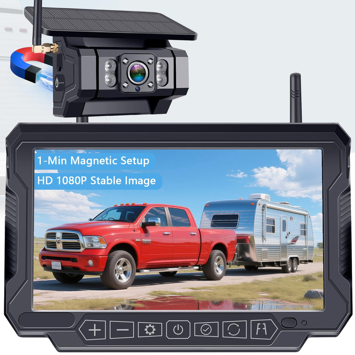 1080P Magnetic Wireless Backup Camera R17179