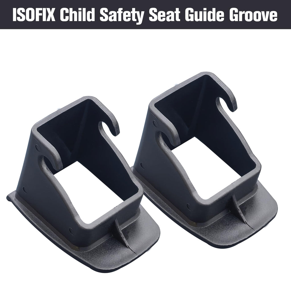 4Pcs Black Car Seat Latch Guides M47905