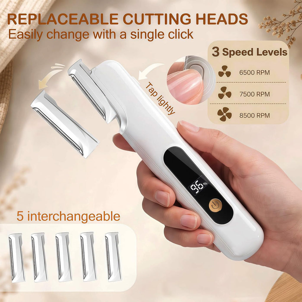 Sonic Dermaplane Razor with 5 Refill Blades T658014