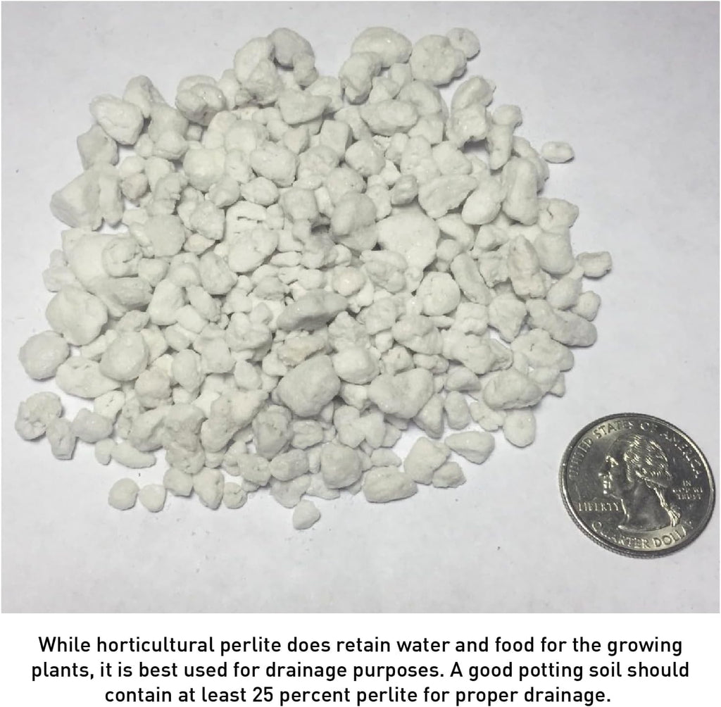 Perlite Horticultural Medium Grade Soil Additive 4 Cubic Feet 1 Bag T158911