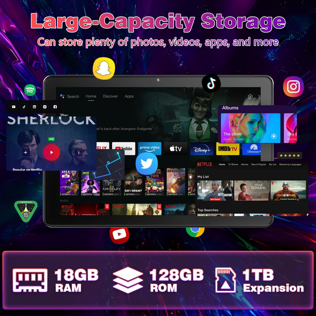 10 Inch Octa-Core Android Tablet G3642