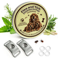 Flea and Tick Pendant for Dogs with 2 Silicone Buckles 4 Refills L807764