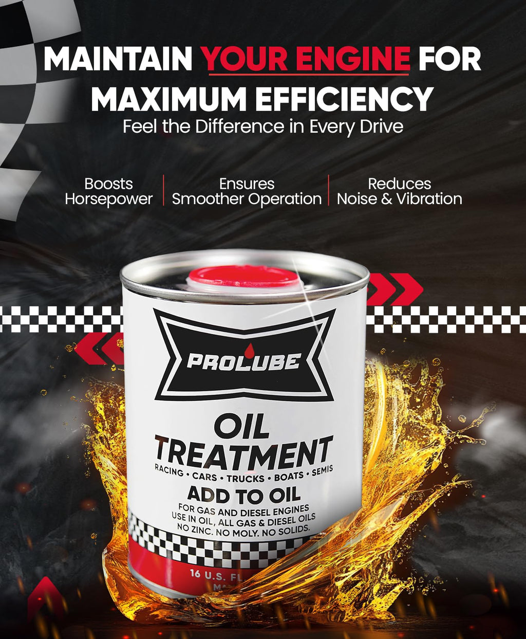 16oz Engine Oil Additive U4627