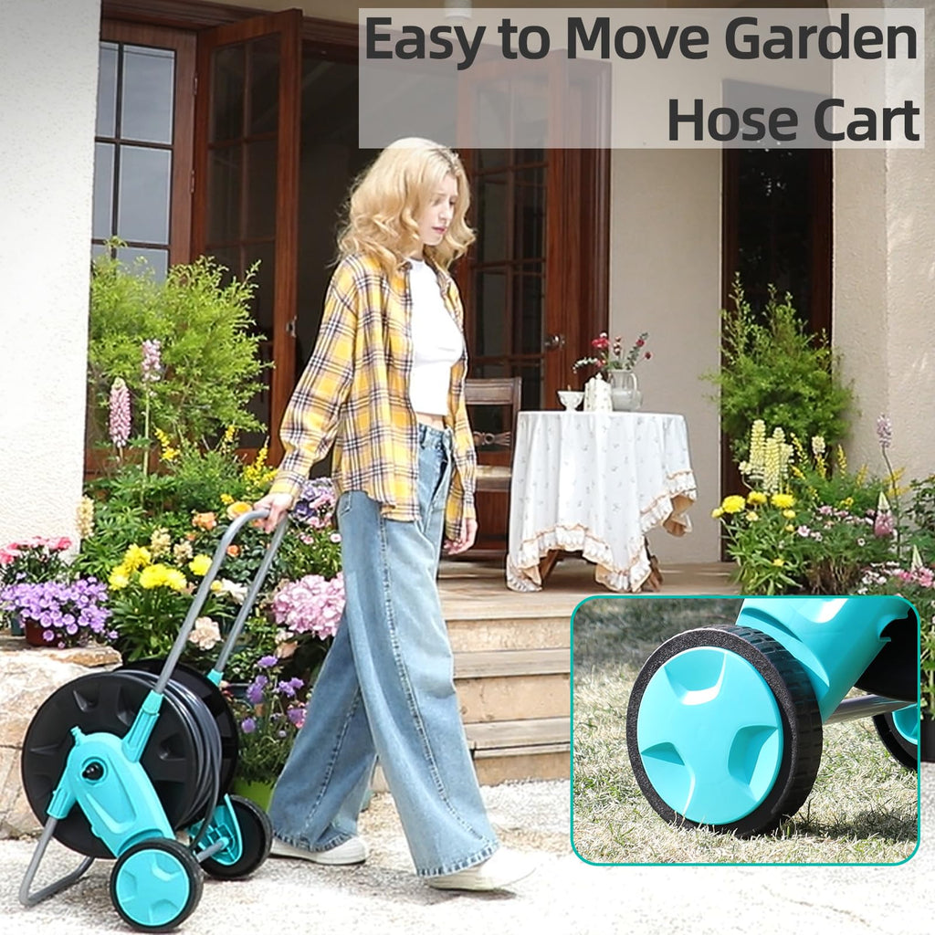 Garden Hose Reel Cart E35595