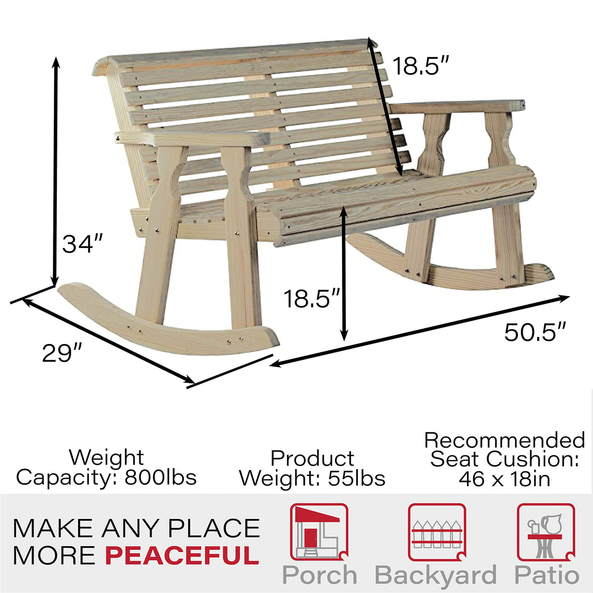 Heavy Duty Double Rocker L513