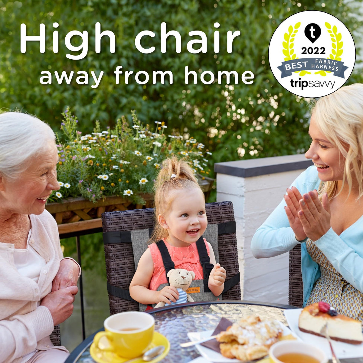 Compact Travel High Chair Portable Baby Harness Seat S273886