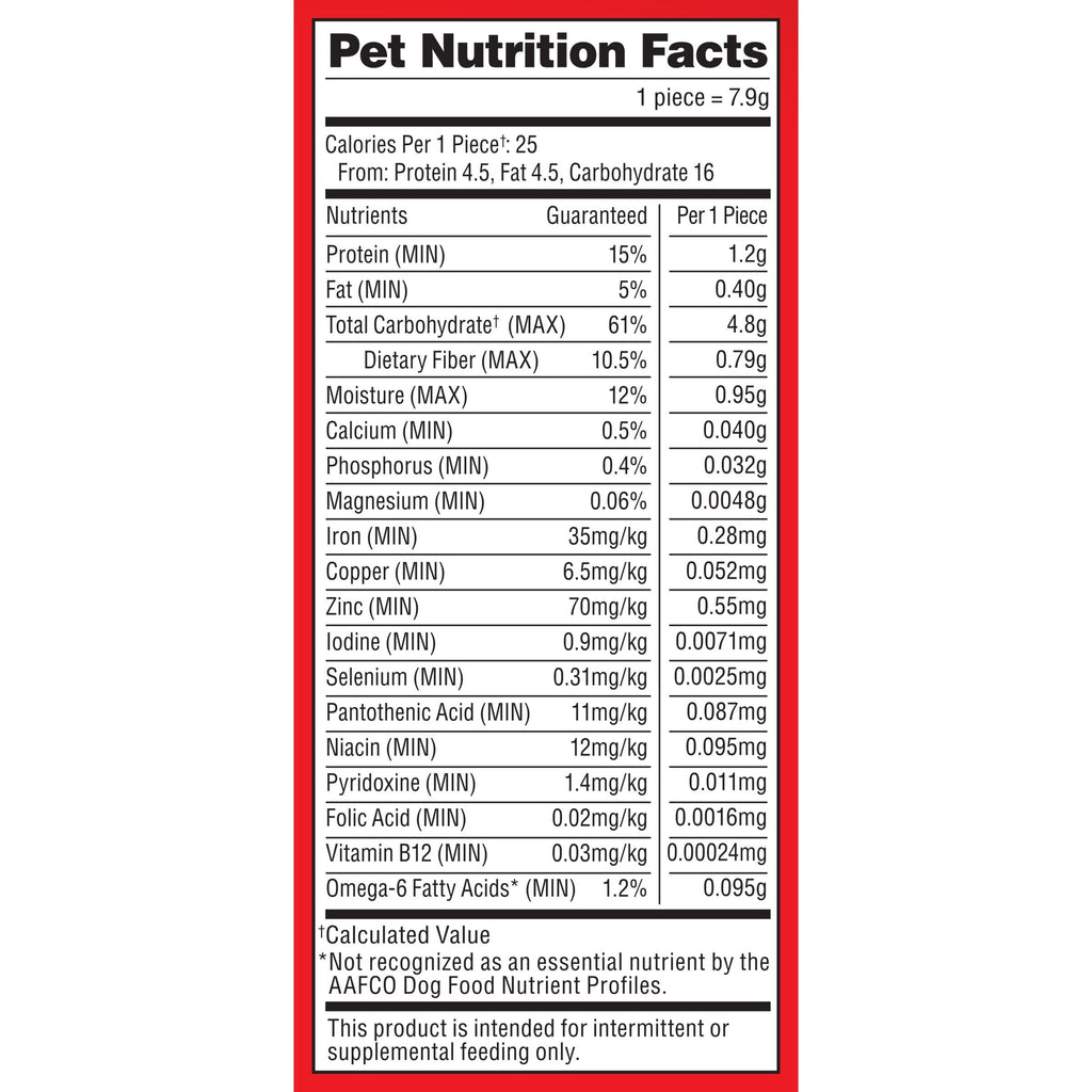 Peanut Butter Flavor Small Dog Treats 7 Lb L873