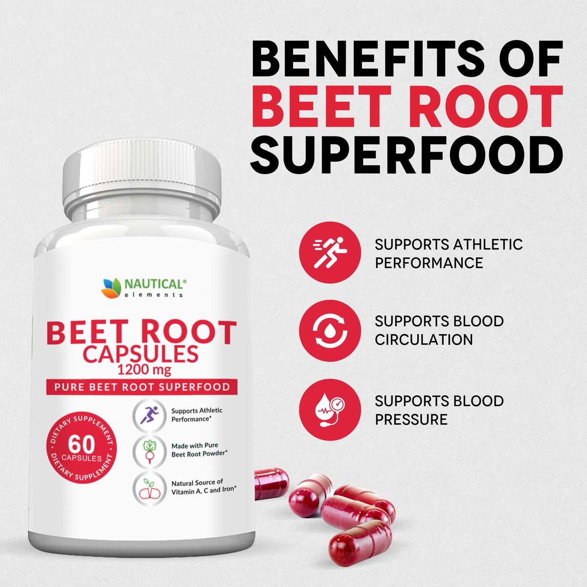 Beet Root Powder Capsules U3730