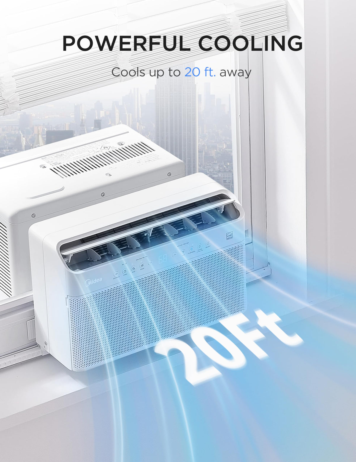 10,000 BTU Smart Inverter Window AC R699