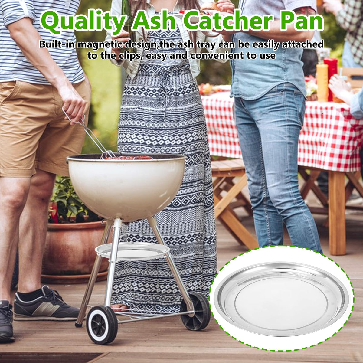 Charcoal Grill Ash Catcher Pan D282747