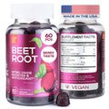 Beet Root Gummies with Tart Cherry, 60 Pcs U212