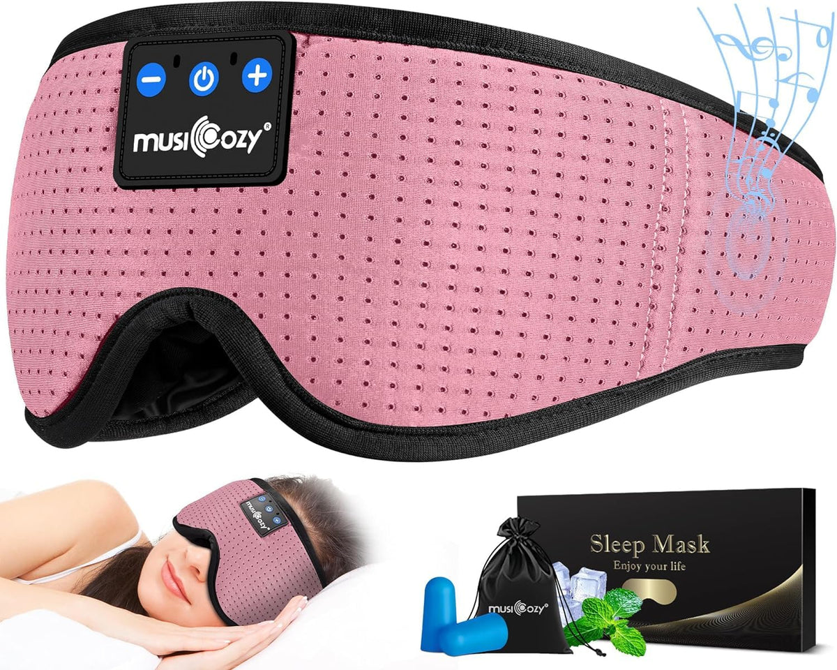 Bluetooth Sleep Headphones Eye Mask Headband K792280