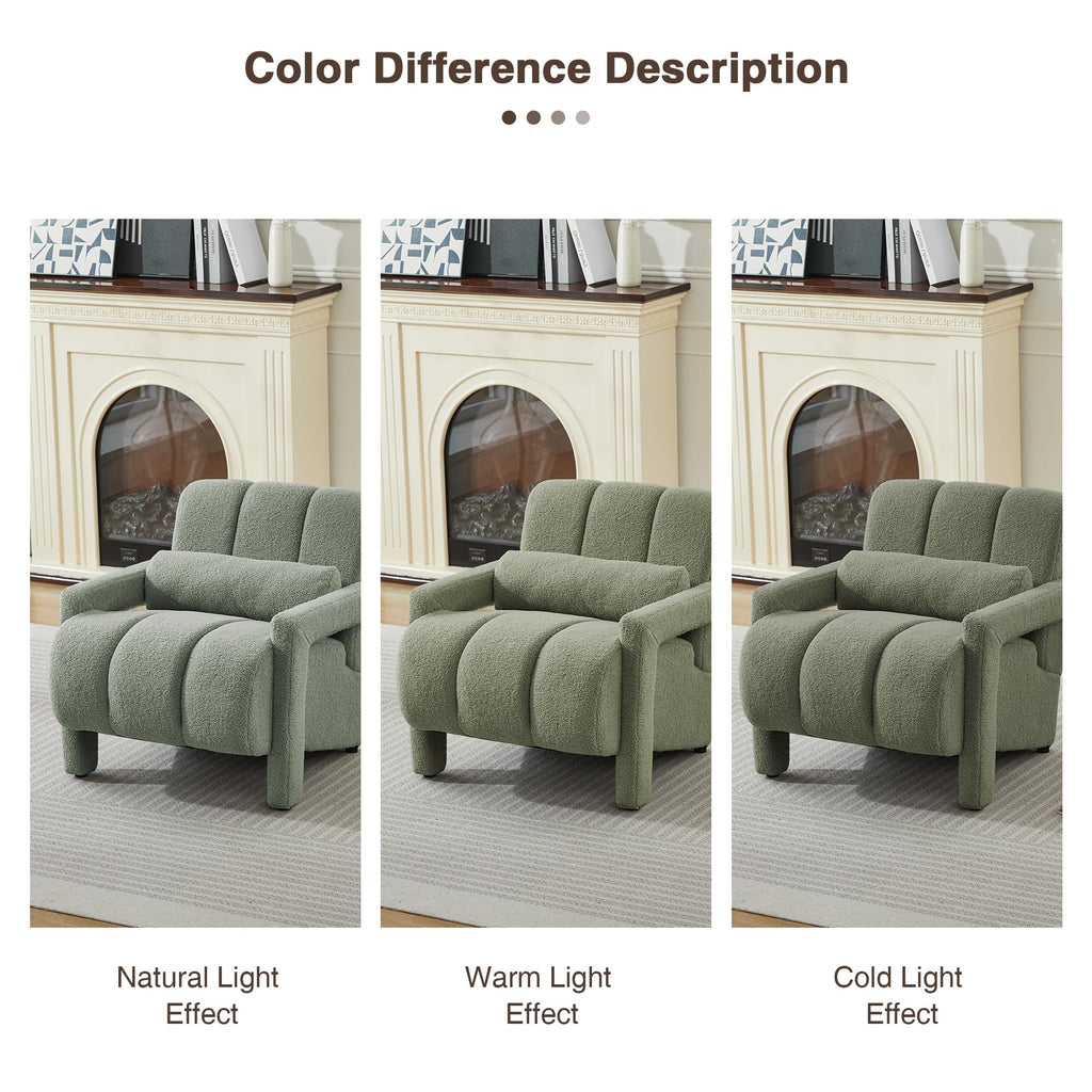 Green Accent Chair Set of 2 A785