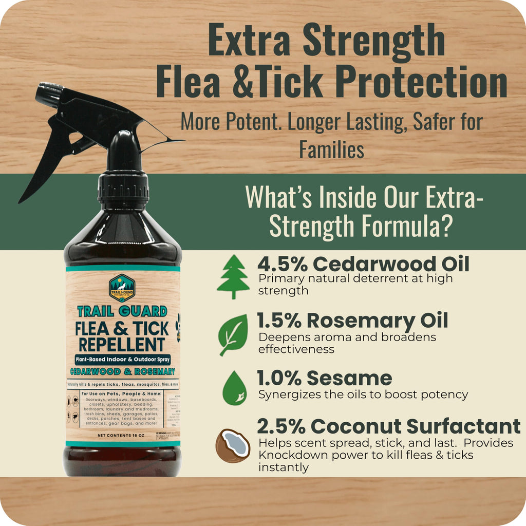 Natural Extra Strength Insect, Flea and Tick Spray 16oz M754