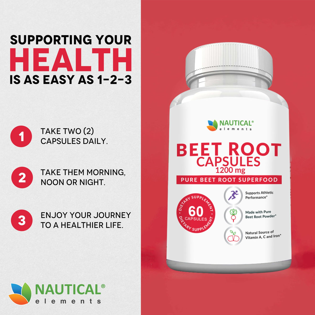 Beet Root Powder Capsules U3730