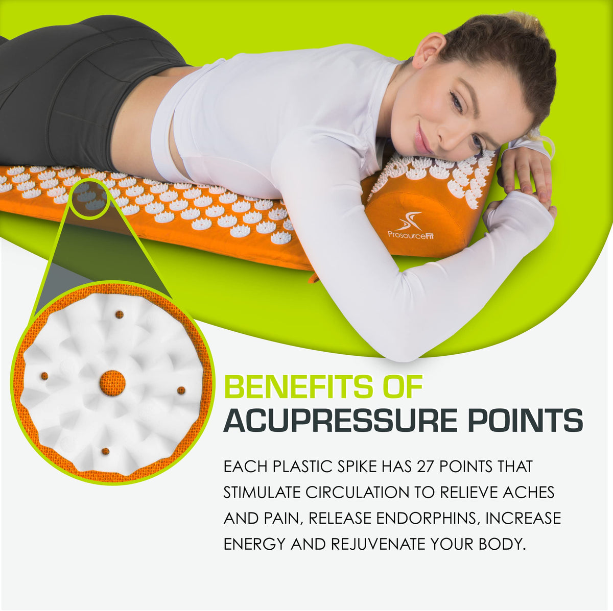 Acupressure Mat and Pillow Set C39548