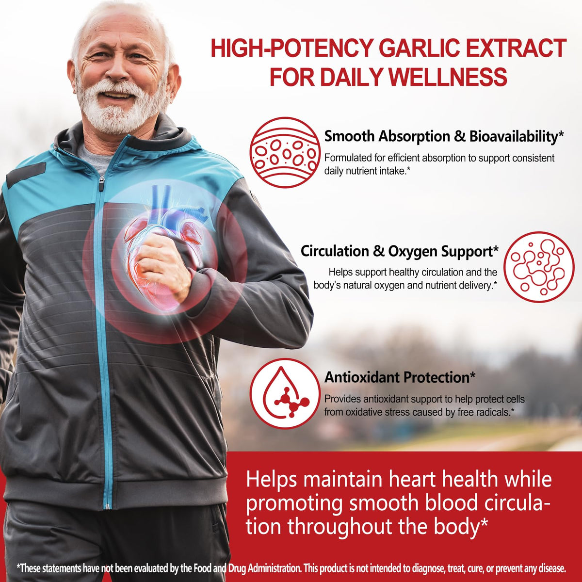 Aged Garlic Extract Capsules 7,500mg E942