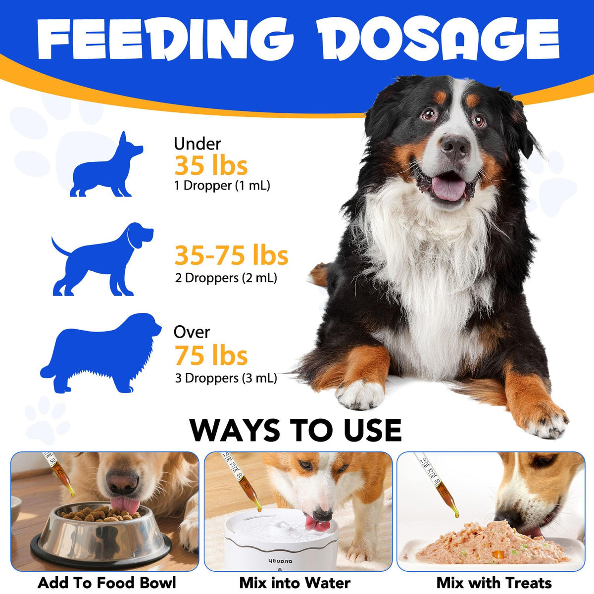 Taurine Liquid Supplement for Dogs 60ml V3055