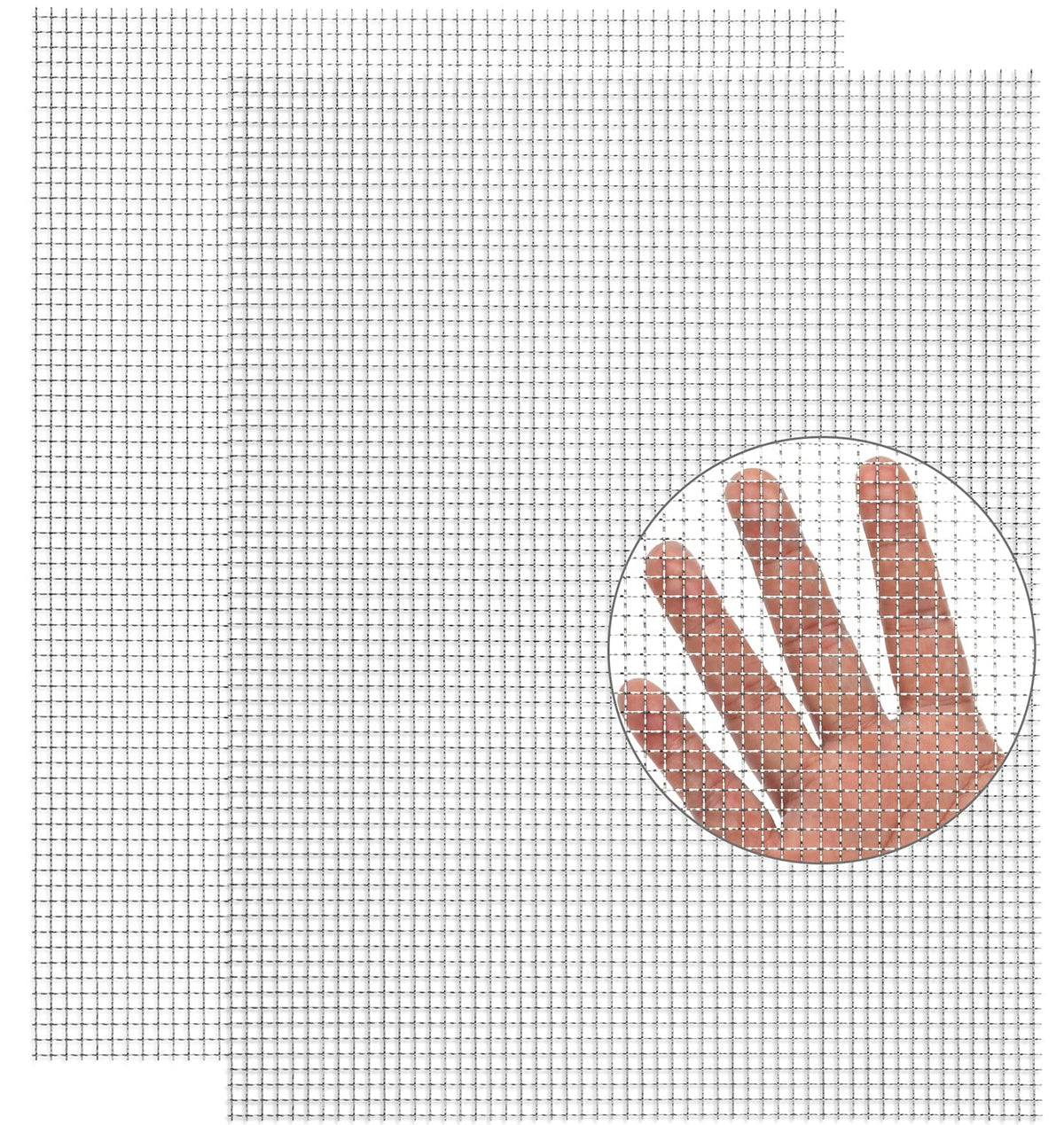 2Pack 5 Mesh 11 X 14.2 inch Crimped Mesh Screen F5804
