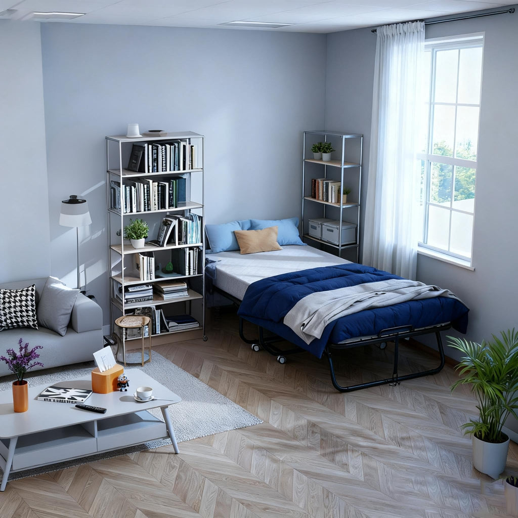 Folding Bed with Mattress P89760