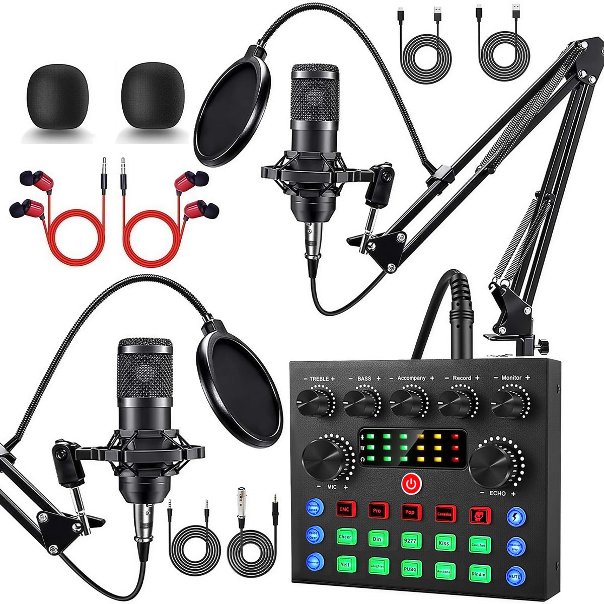 Podcast Equipment Bundle with Voice Changer O7944