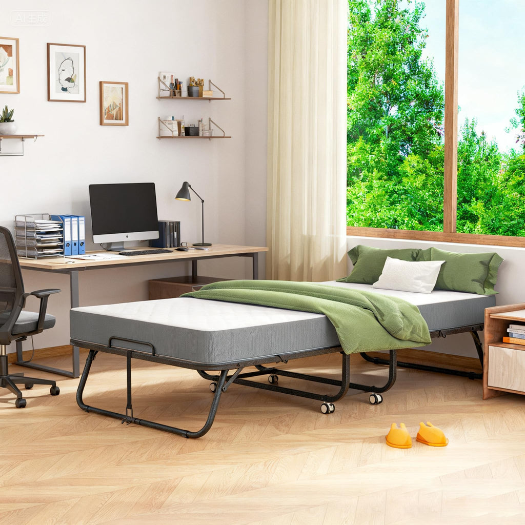 Folding Bed with Mattress P89760