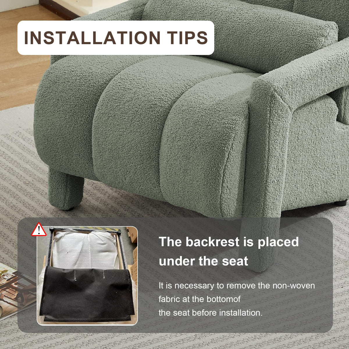 Green Accent Chair Set of 2 A785