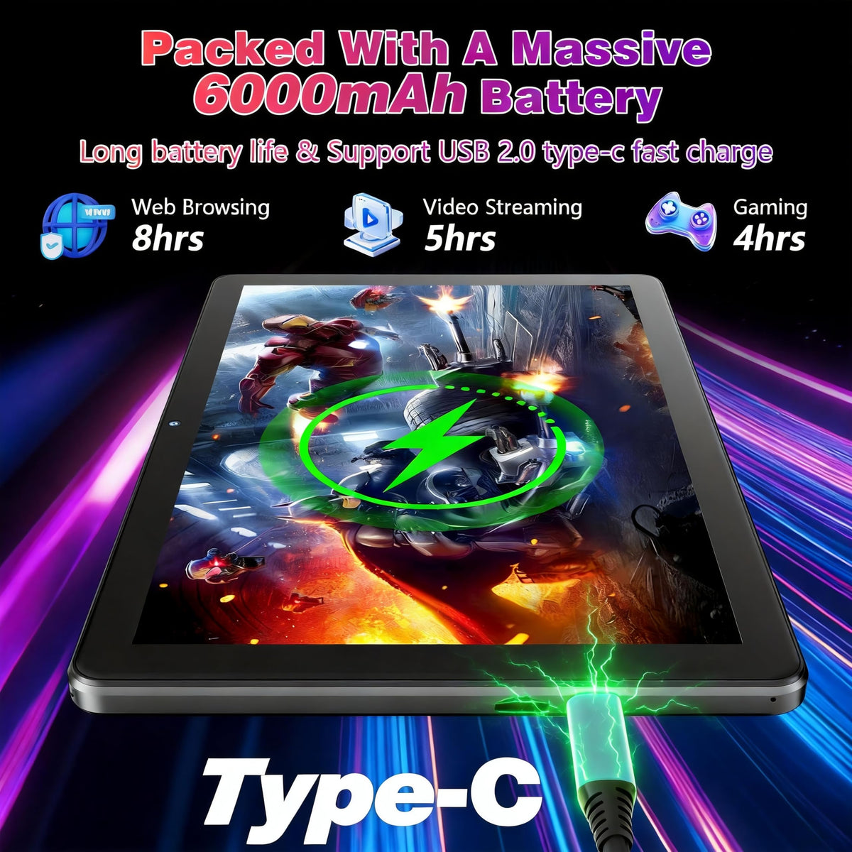 10 Inch Octa-Core Android Tablet G3642